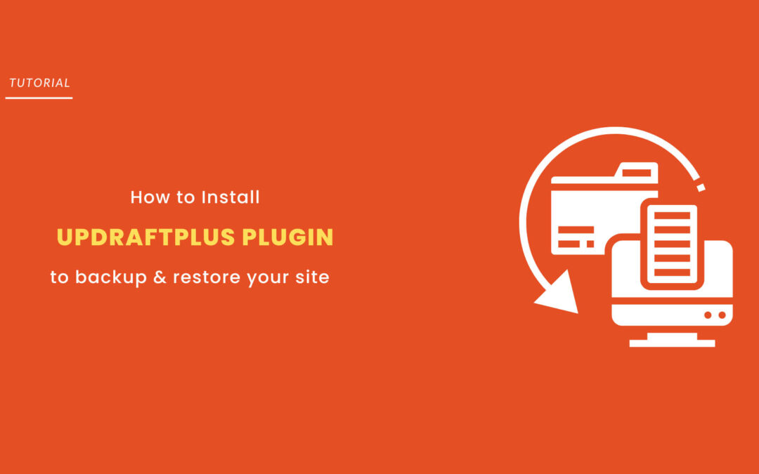 How to Install UpdraftPlus Plugin