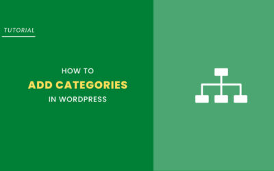 How to Add Categories in WordPress